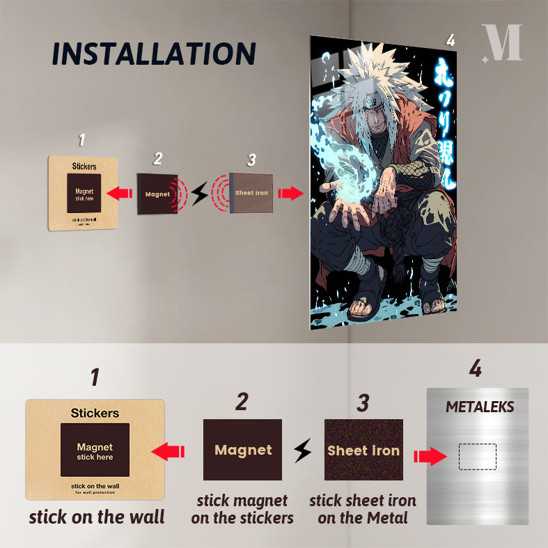AE036 Jiraiya Sensei ~ Anime Naruto