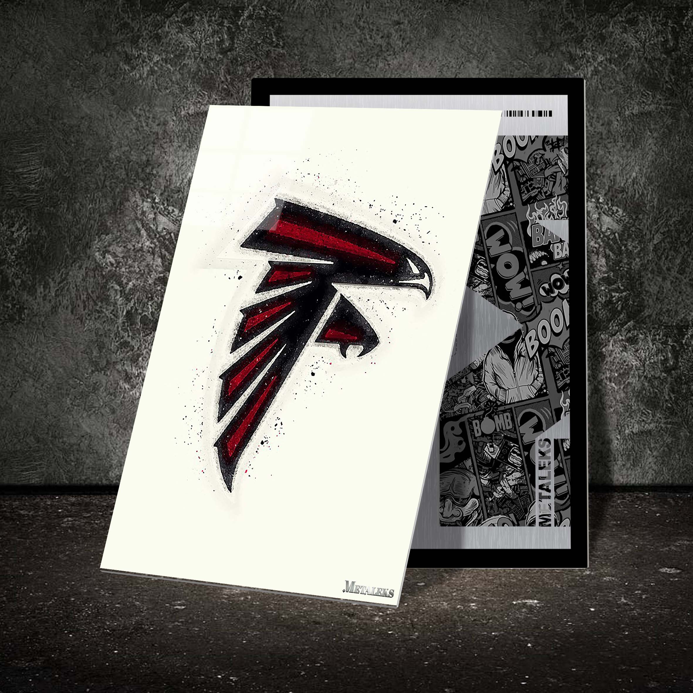 Atlanta Falcons Watercolor