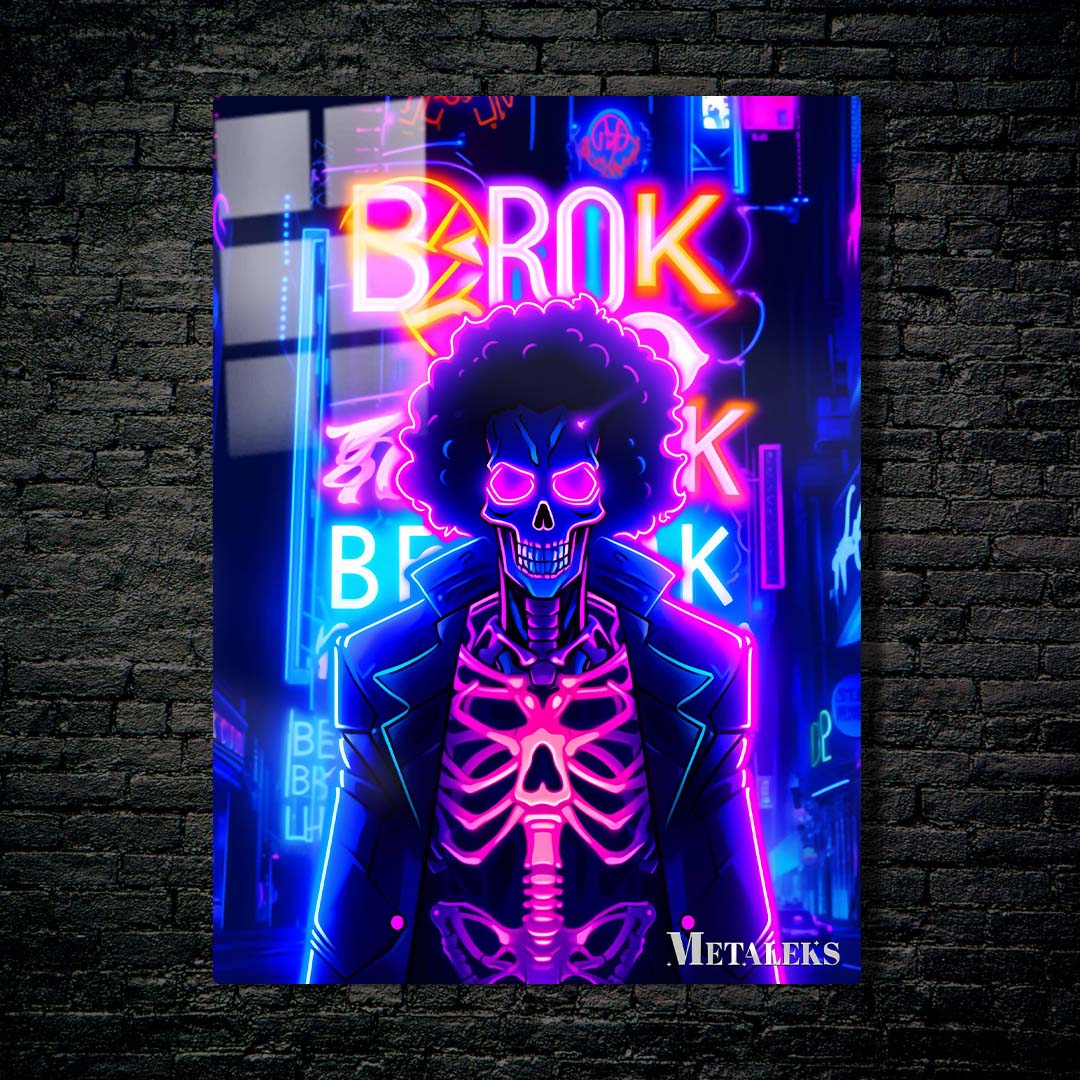 Brook (One Piece) Neon