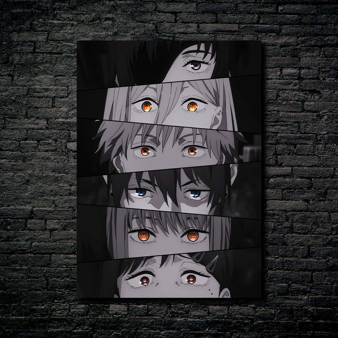 Chainsaw Man Anime Eyes
