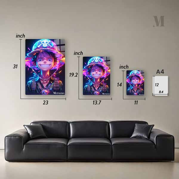 D091 - LUFFY NEON