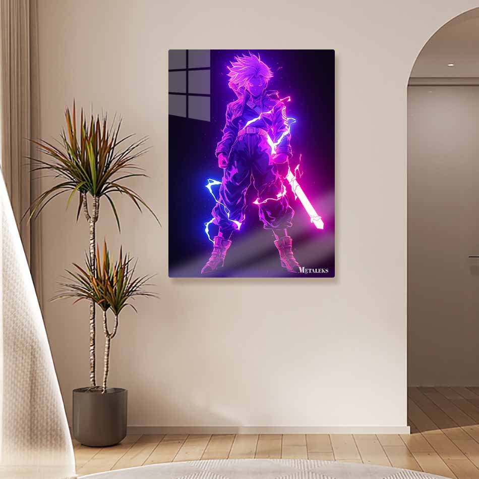 D157 - TRUNKS HOLD A LUMINOUS SWORD
