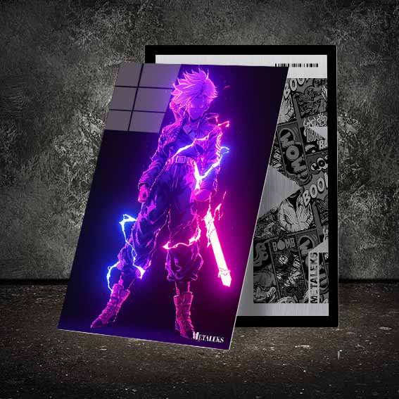 D157 - TRUNKS HOLD A LUMINOUS SWORD