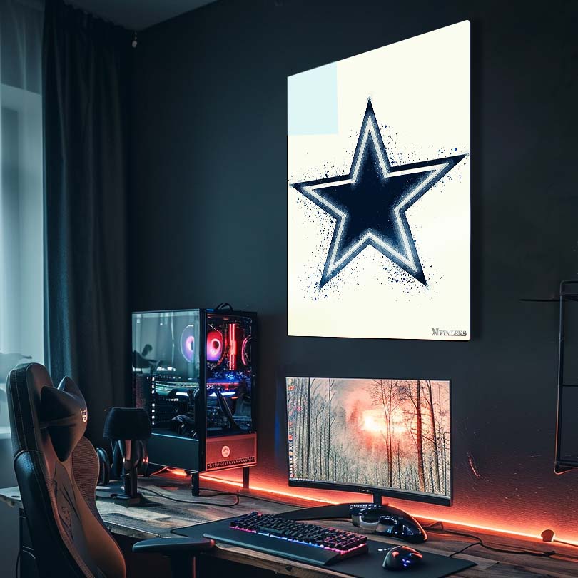 Dallas Cowboys Watercolor