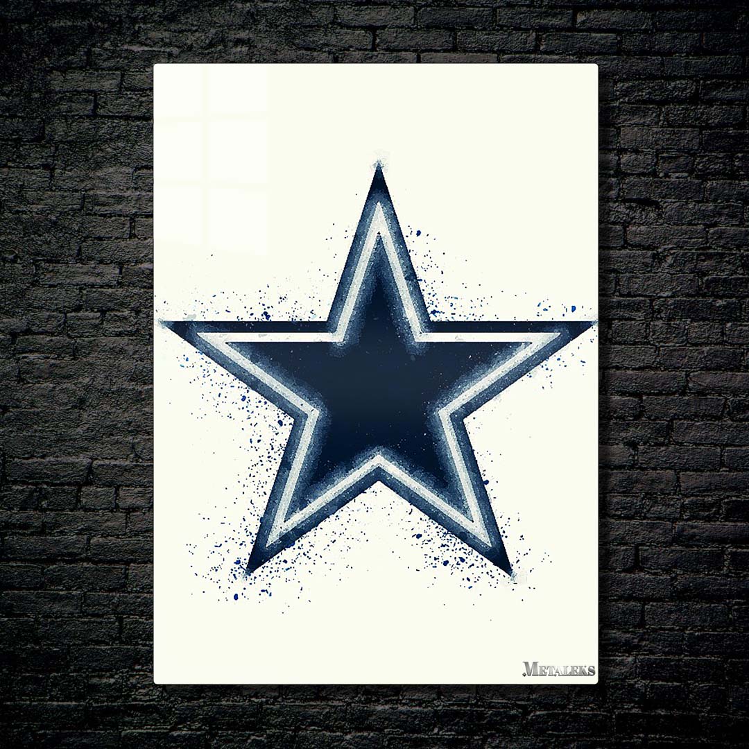 Dallas Cowboys Watercolor