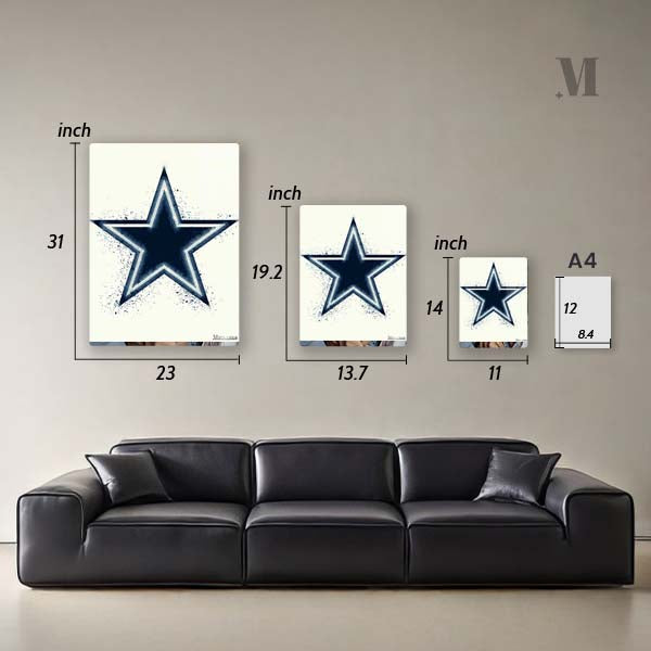 Dallas Cowboys Watercolor