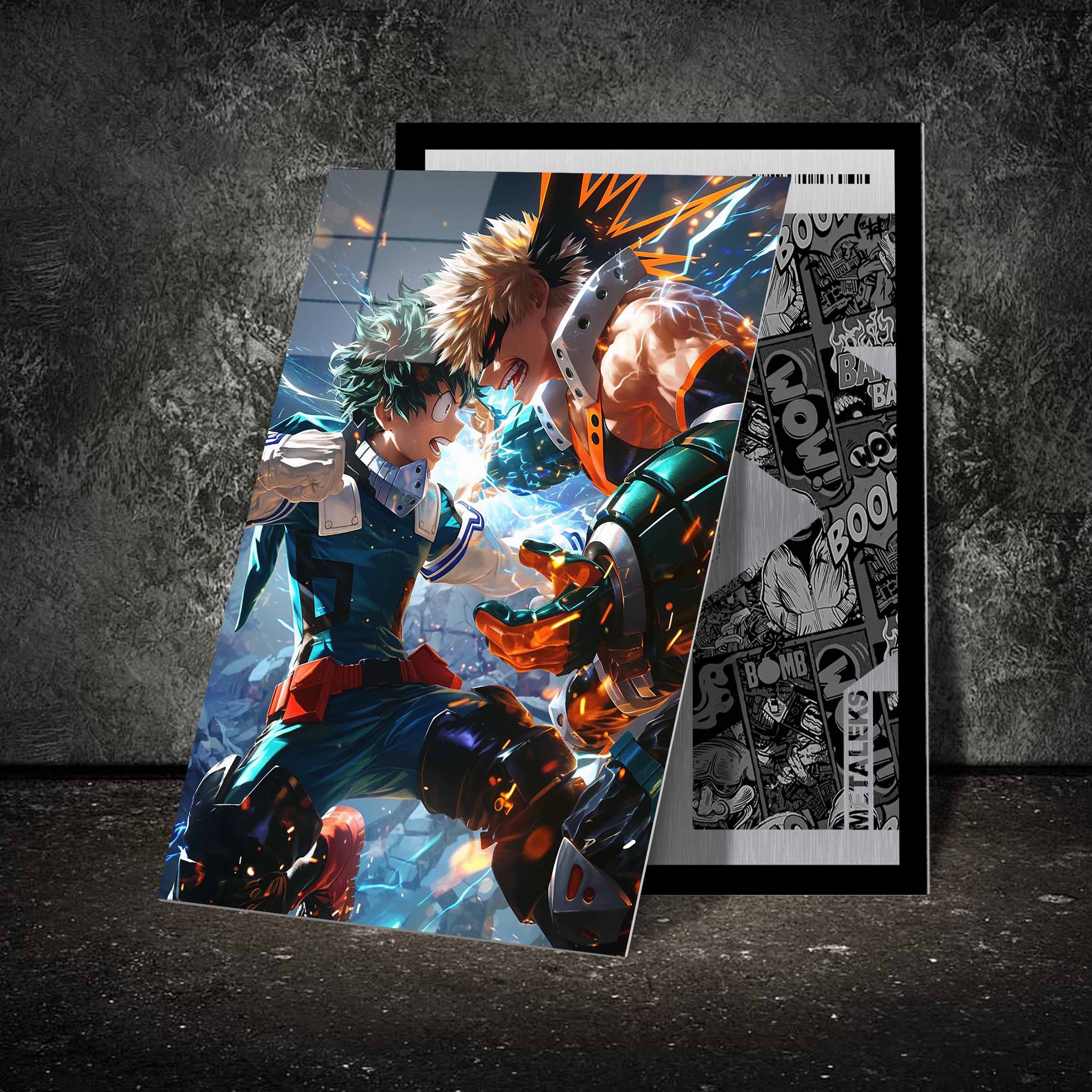 Deku VS Bakugo.MHA