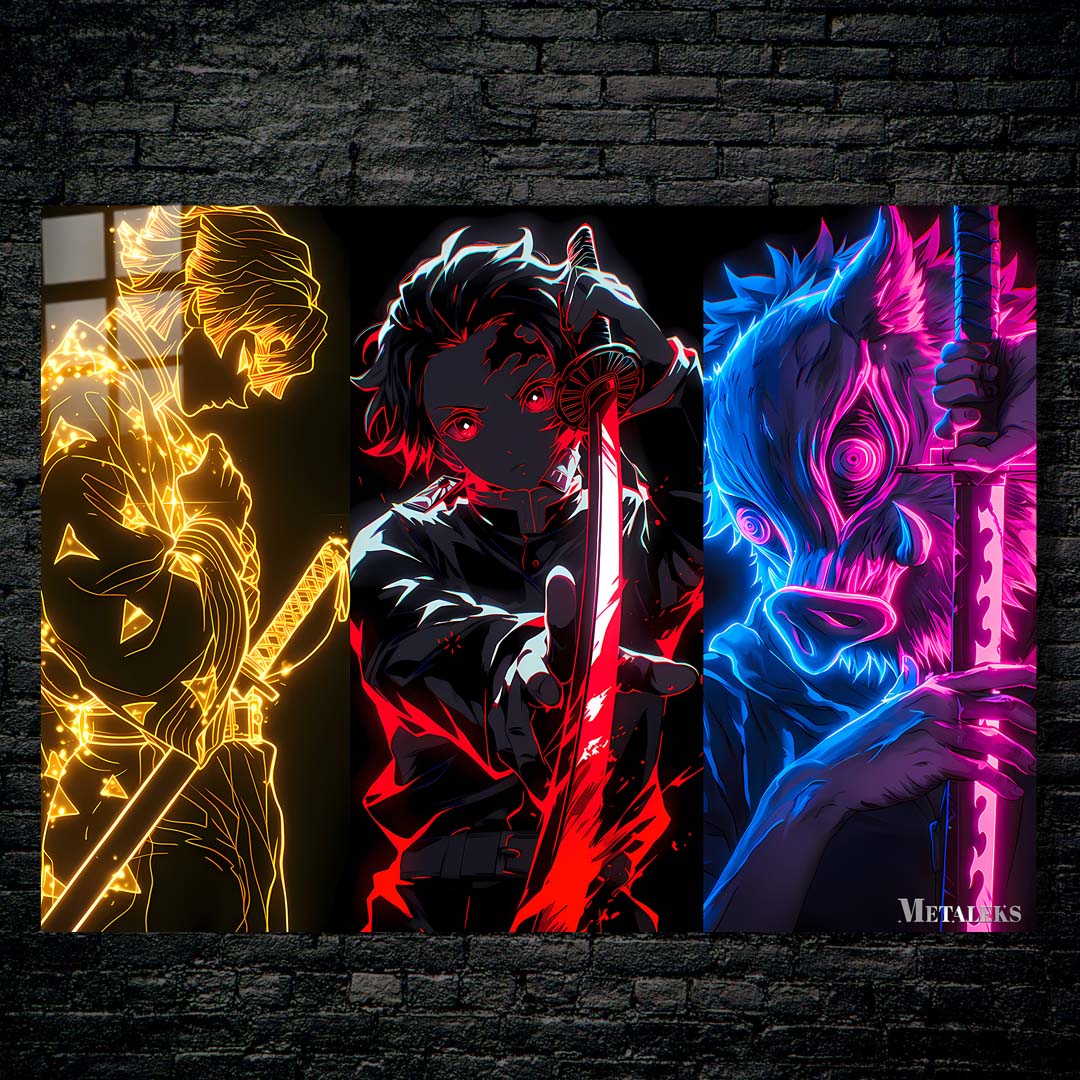 Demon slayer trio