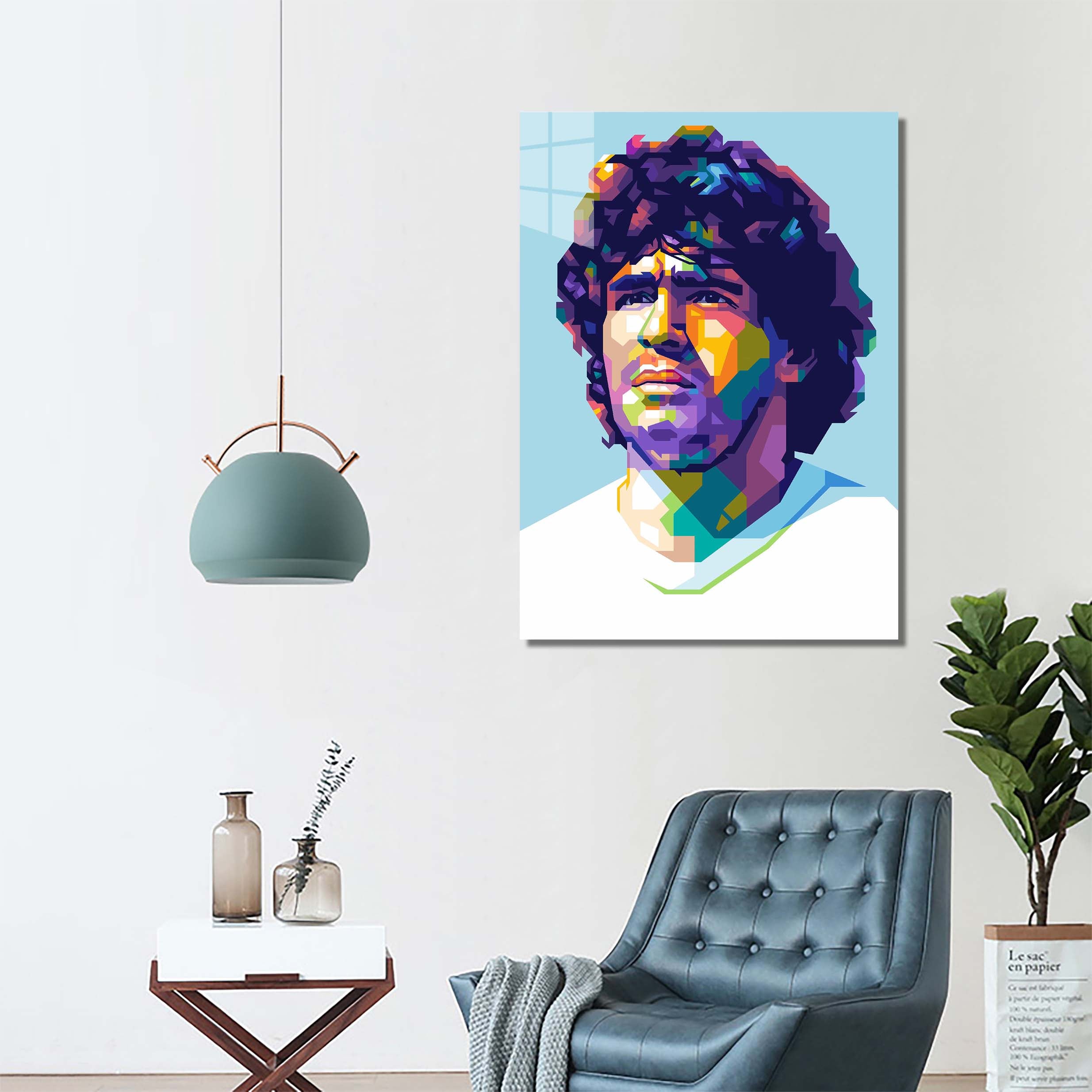 Diego Maradona Popart