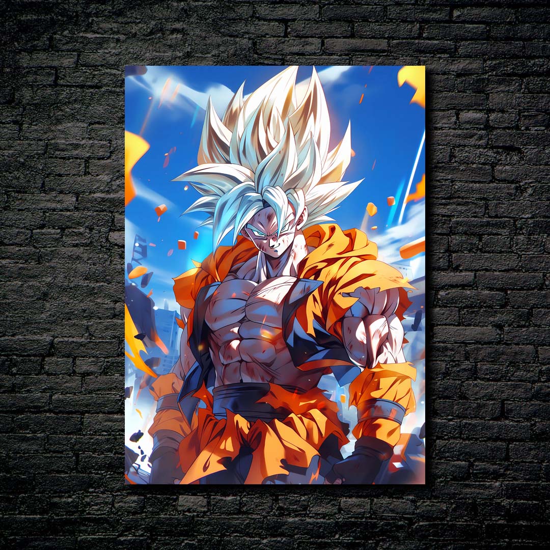 ??Deep Blue Skies Goku-3