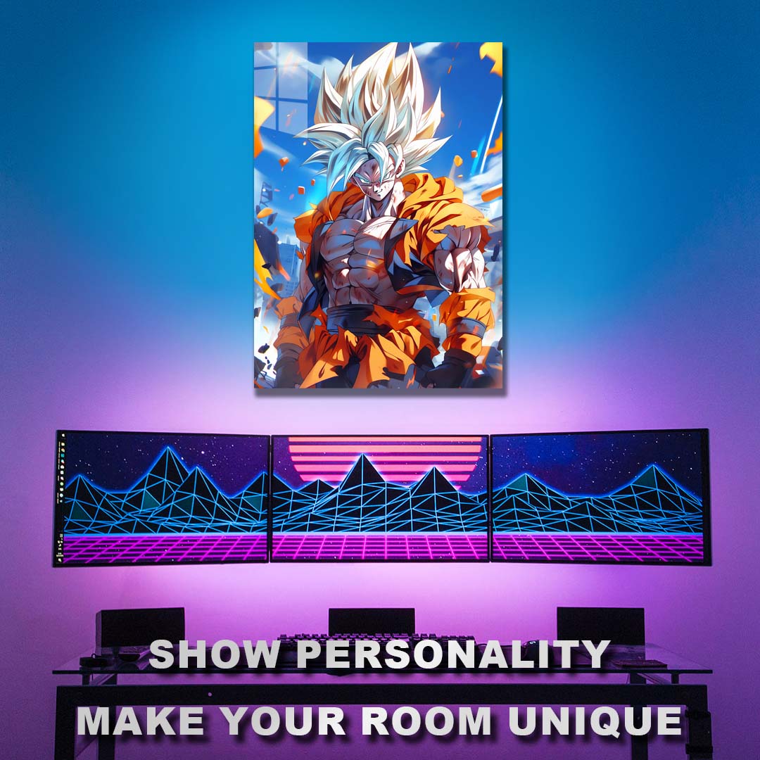 ??Deep Blue Skies Goku-3