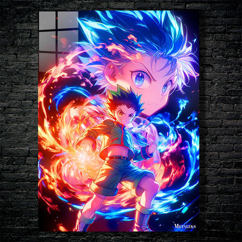 G090 gon x nunter backround black