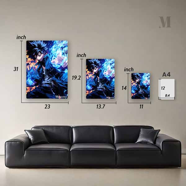 GE0184 Dabi Blue Fire My Hero Academia