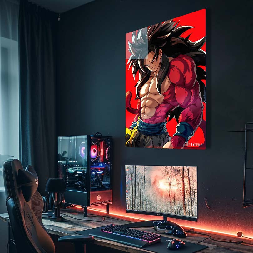 Goku super saiyan four - dragon ball