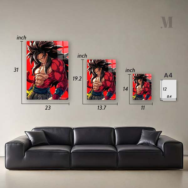 Goku super saiyan four - dragon ball