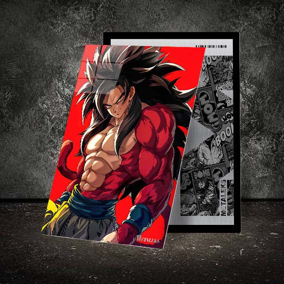 Goku super saiyan four - dragon ball