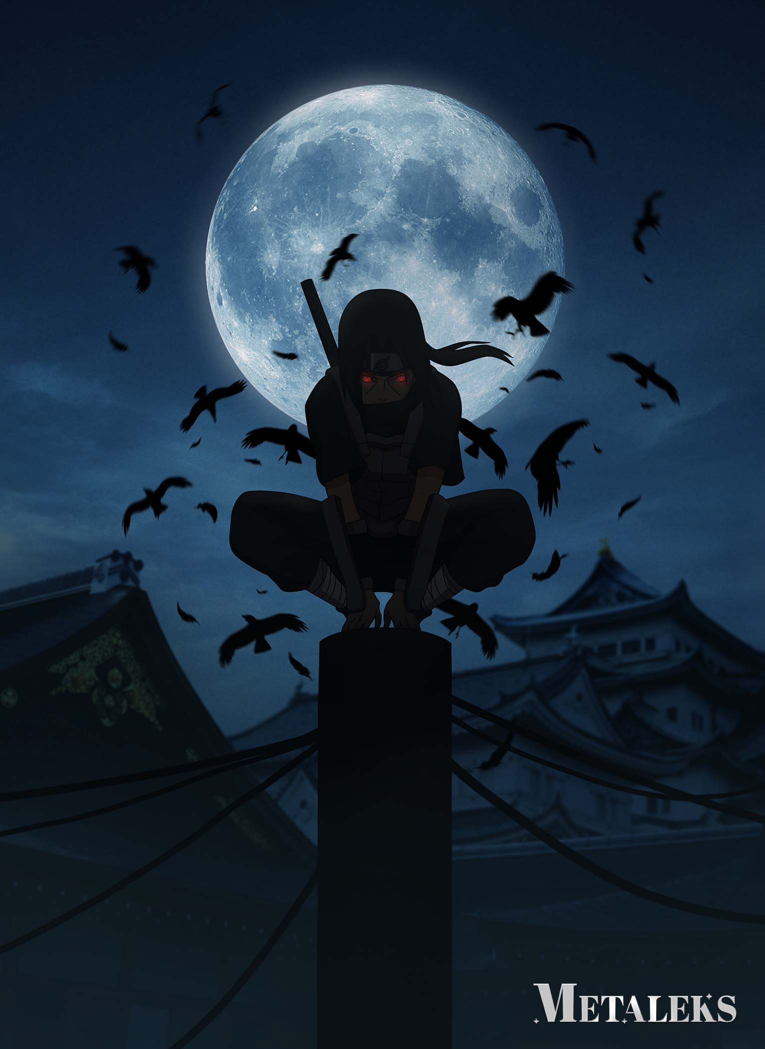 Itachi Uchiha Moon