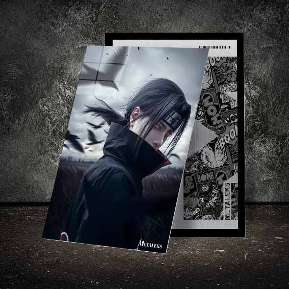 Itachi Uchiha Realistic Crow