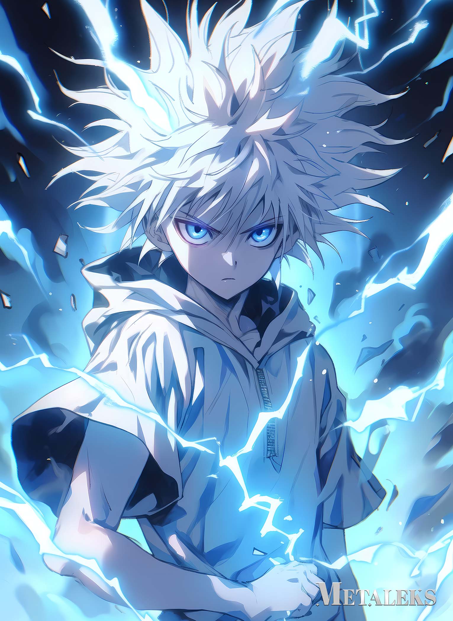 Killua Zoldyck Thunder Cool