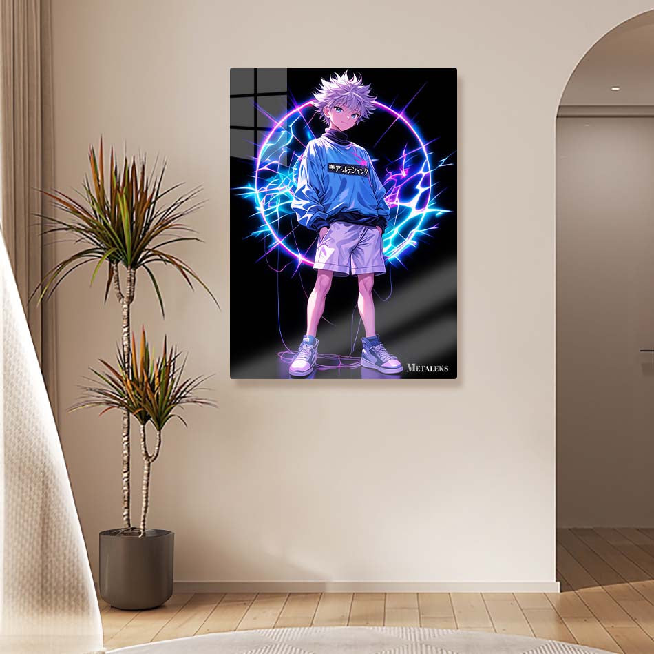 Killua Zoldyck Neon Effect - Hunter x Hunter