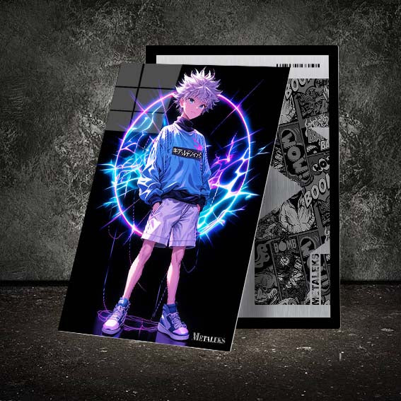 Killua Zoldyck Neon Effect - Hunter x Hunter