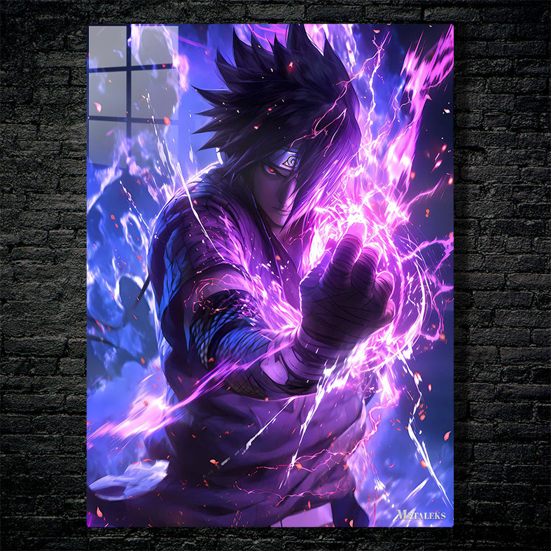 Lightning Purple Sasuke