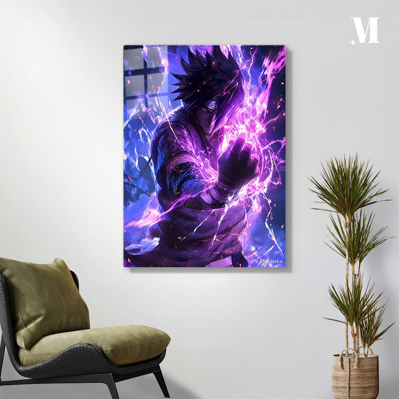 Lightning Purple Sasuke
