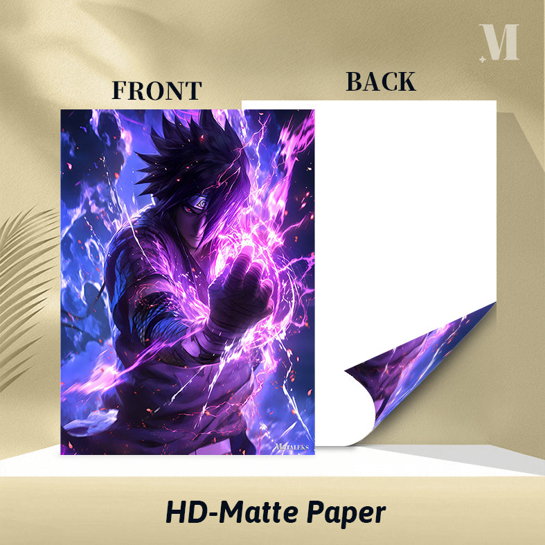 Lightning Purple Sasuke