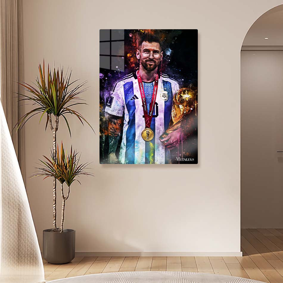 Lionel messi watercolor
