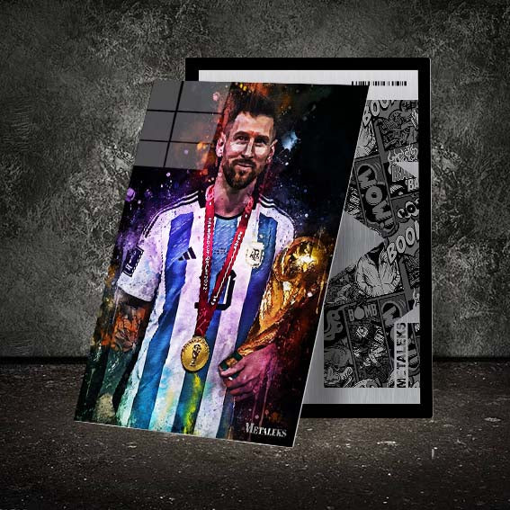 Lionel messi watercolor