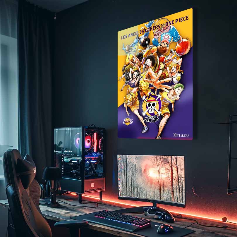 Los Angeles Lakers×One piece