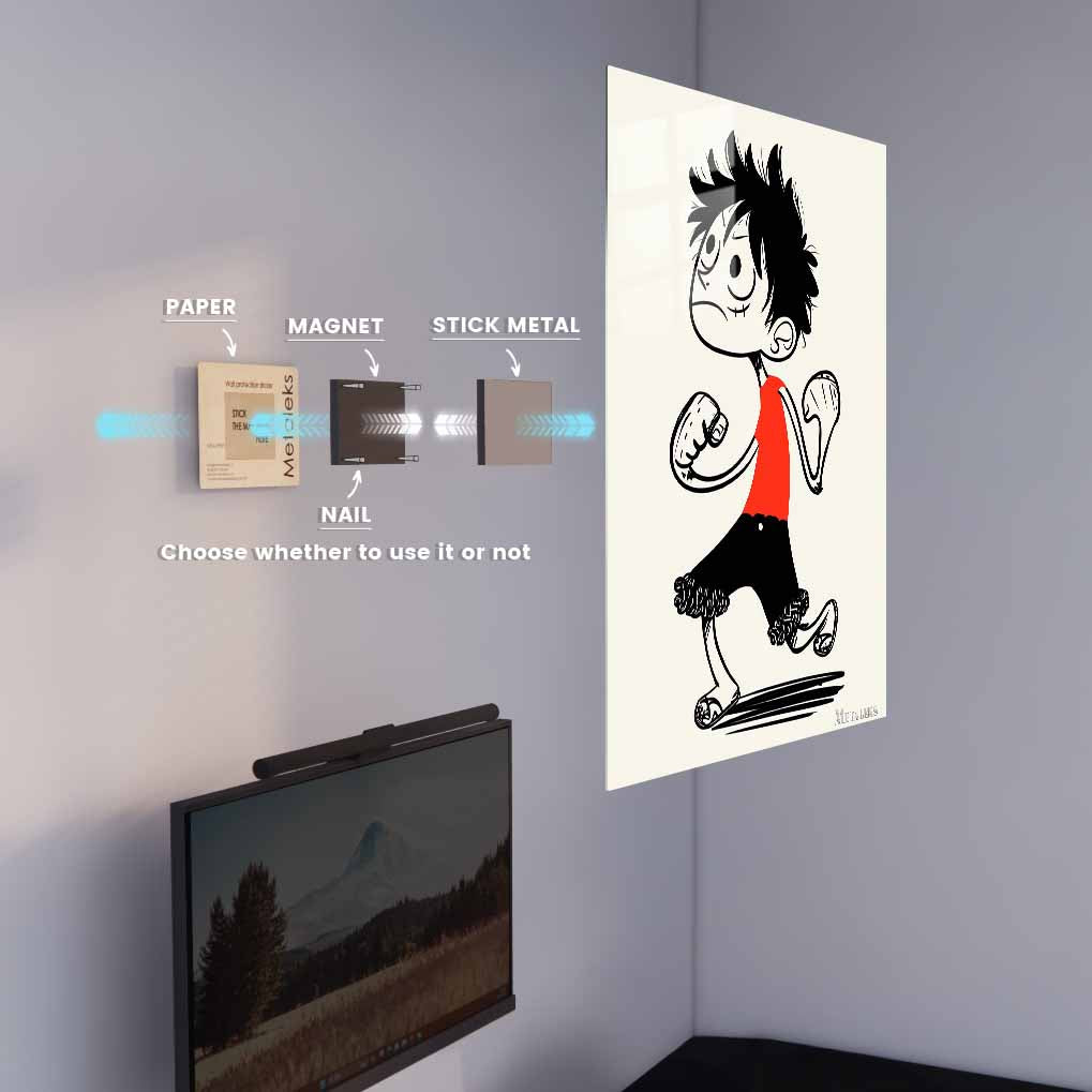 Luffy Caricature One Piece