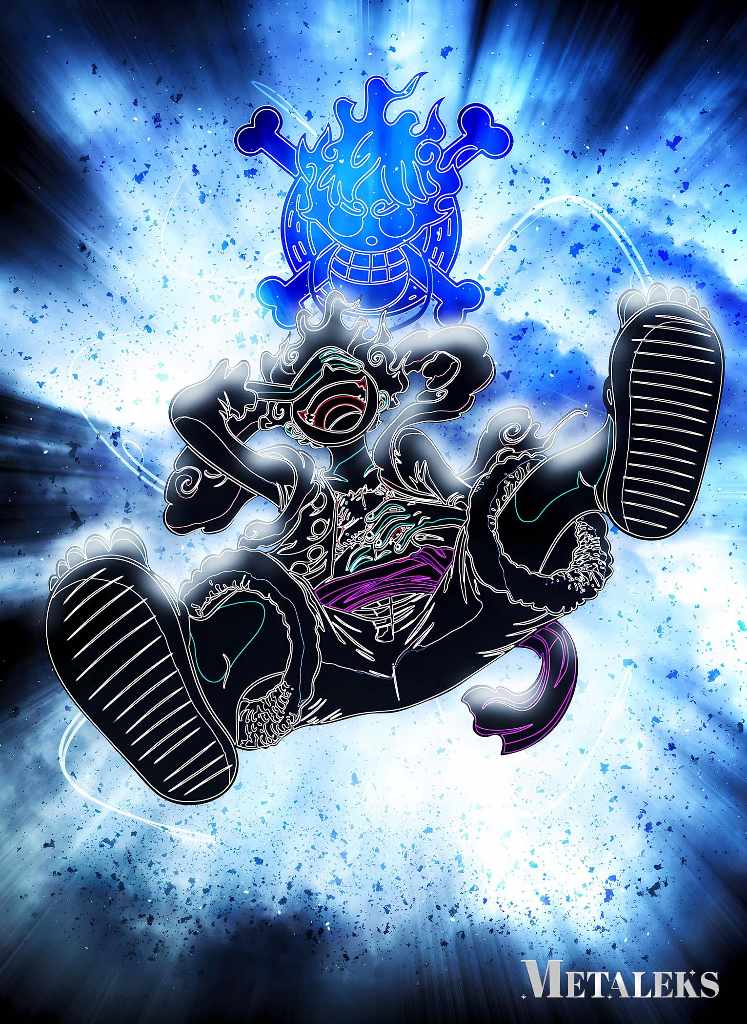 Luffy one piece gear5