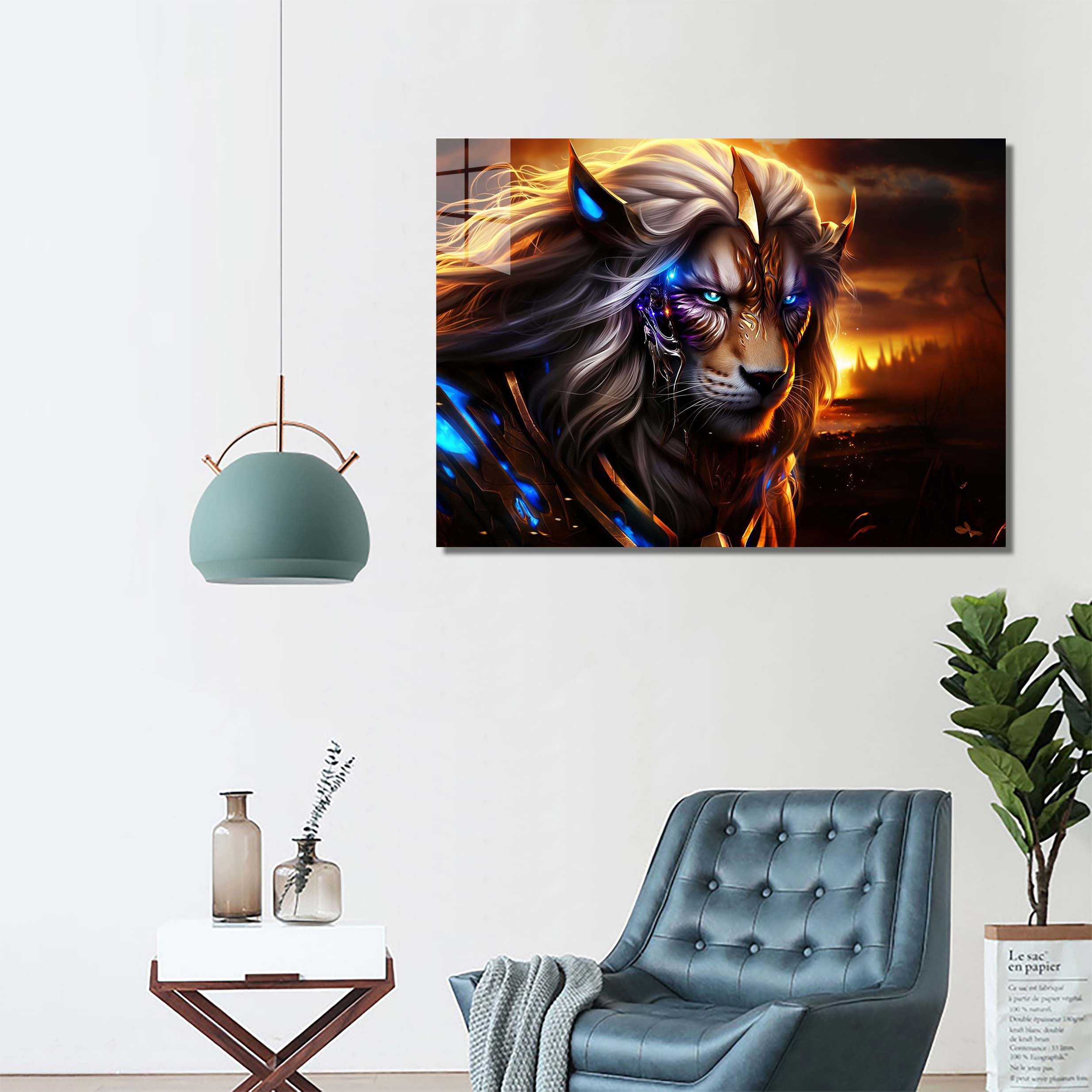 MTG Inspired Ajani Goldmane
