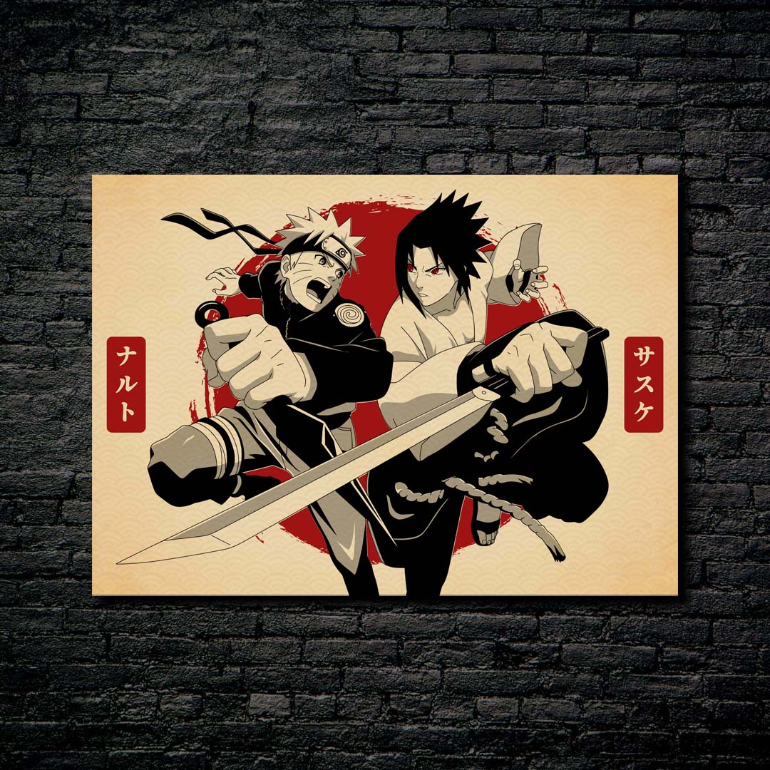 Naruto Sasuke Vintage