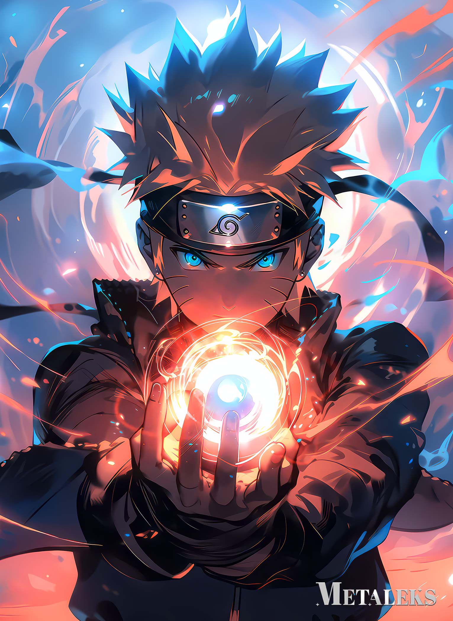 Naruto Uzumaki - Kurama Rasengan