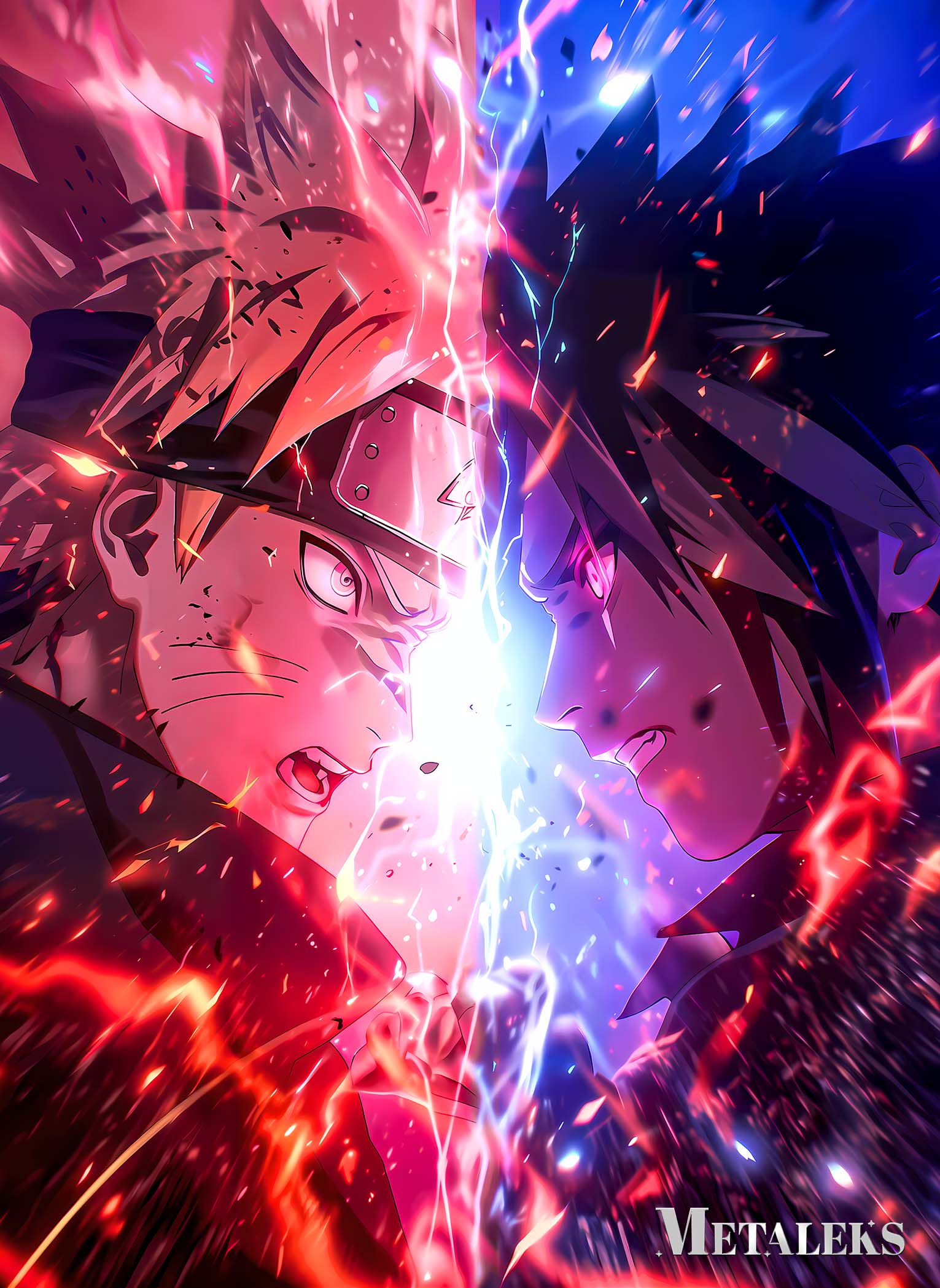 Naruto vs Sasuke
