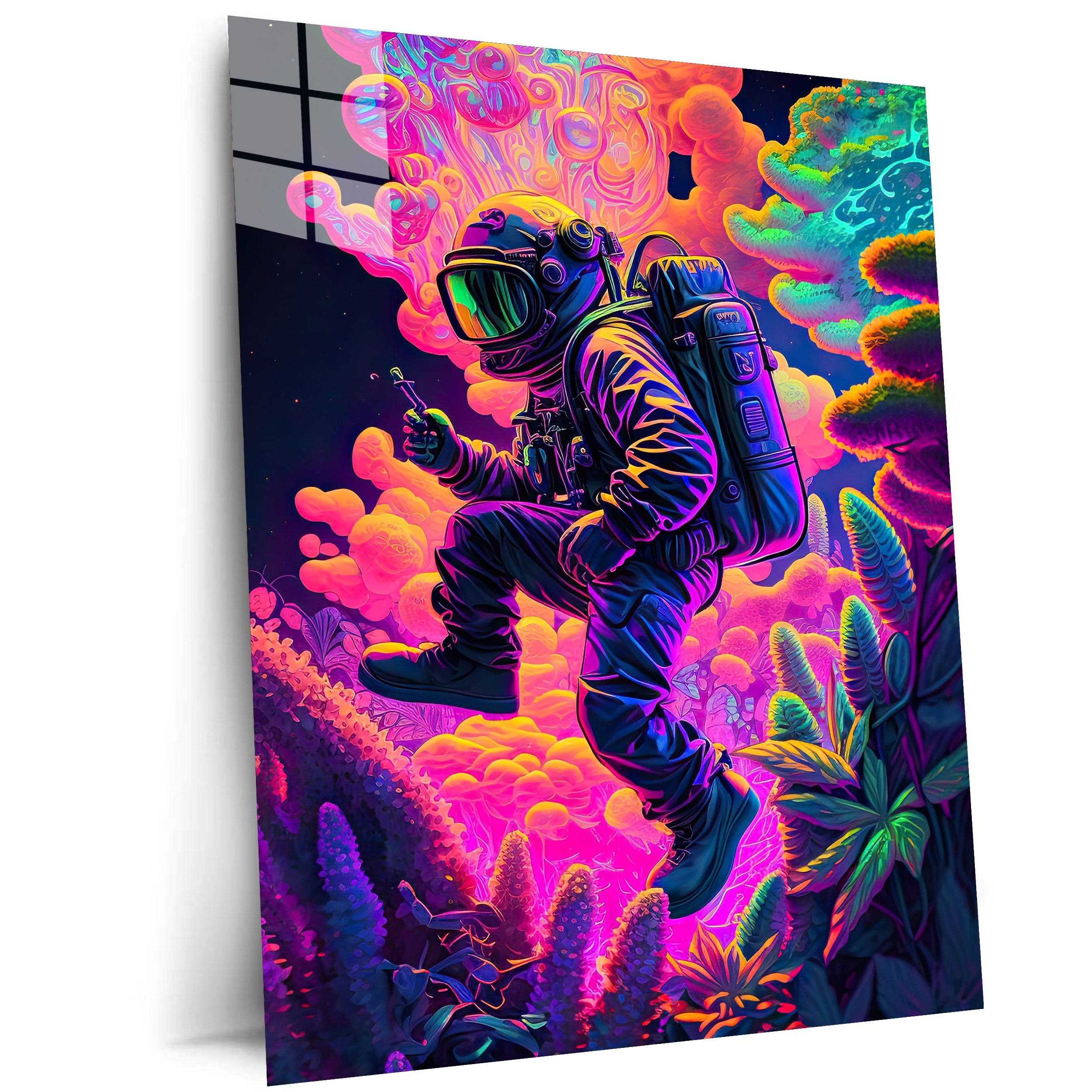 Neon Astronaut
