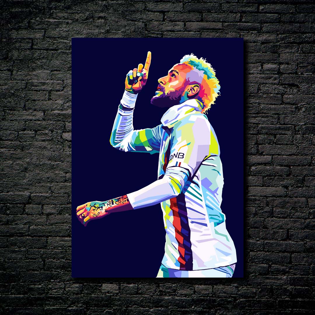 Neymar Jr Wpap Art-designed by @Siksisar