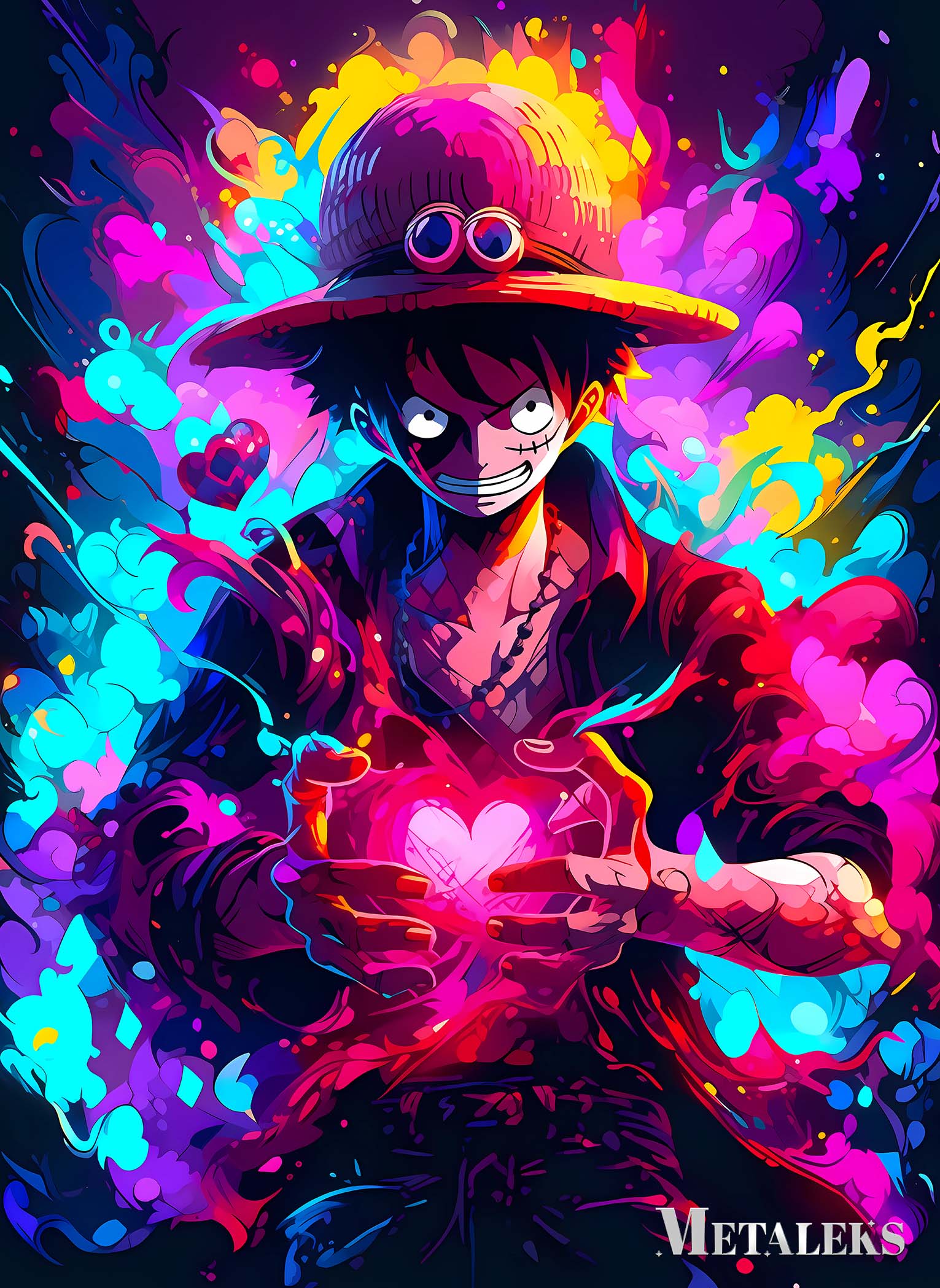 One Piece|Neon Luffy