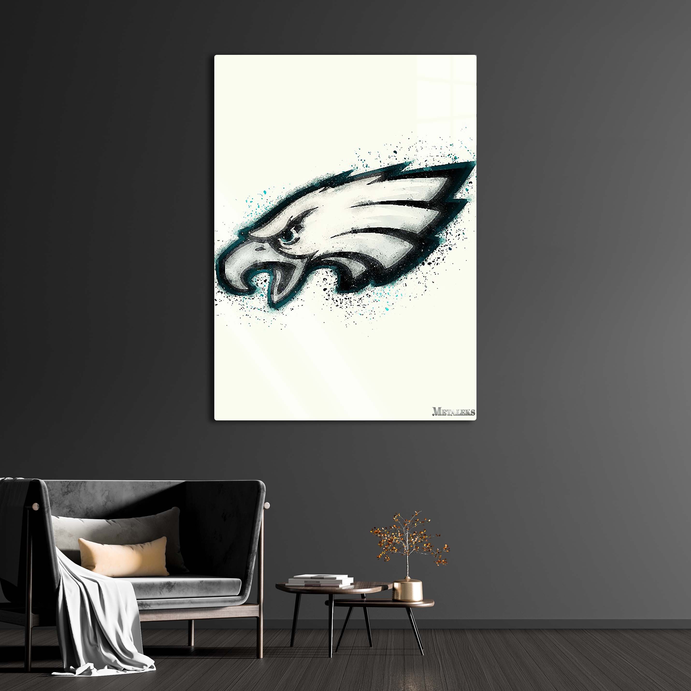 Philadelphia Eagles Watercolor