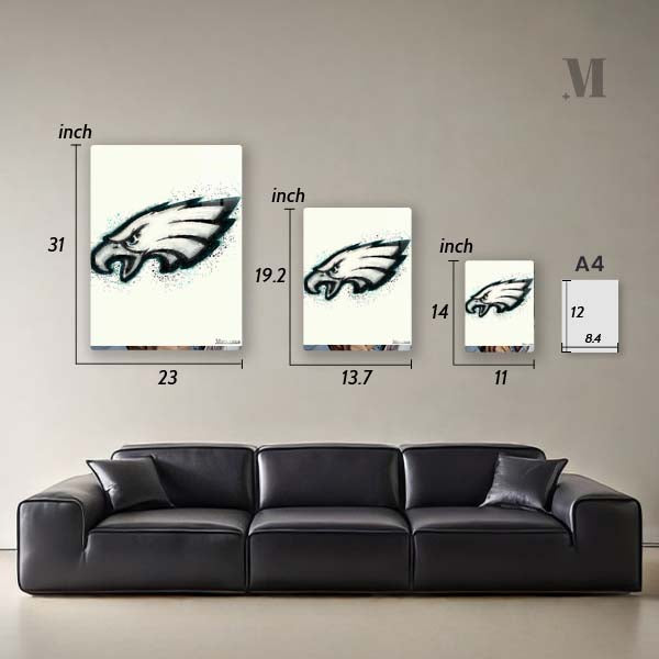 Philadelphia Eagles Watercolor