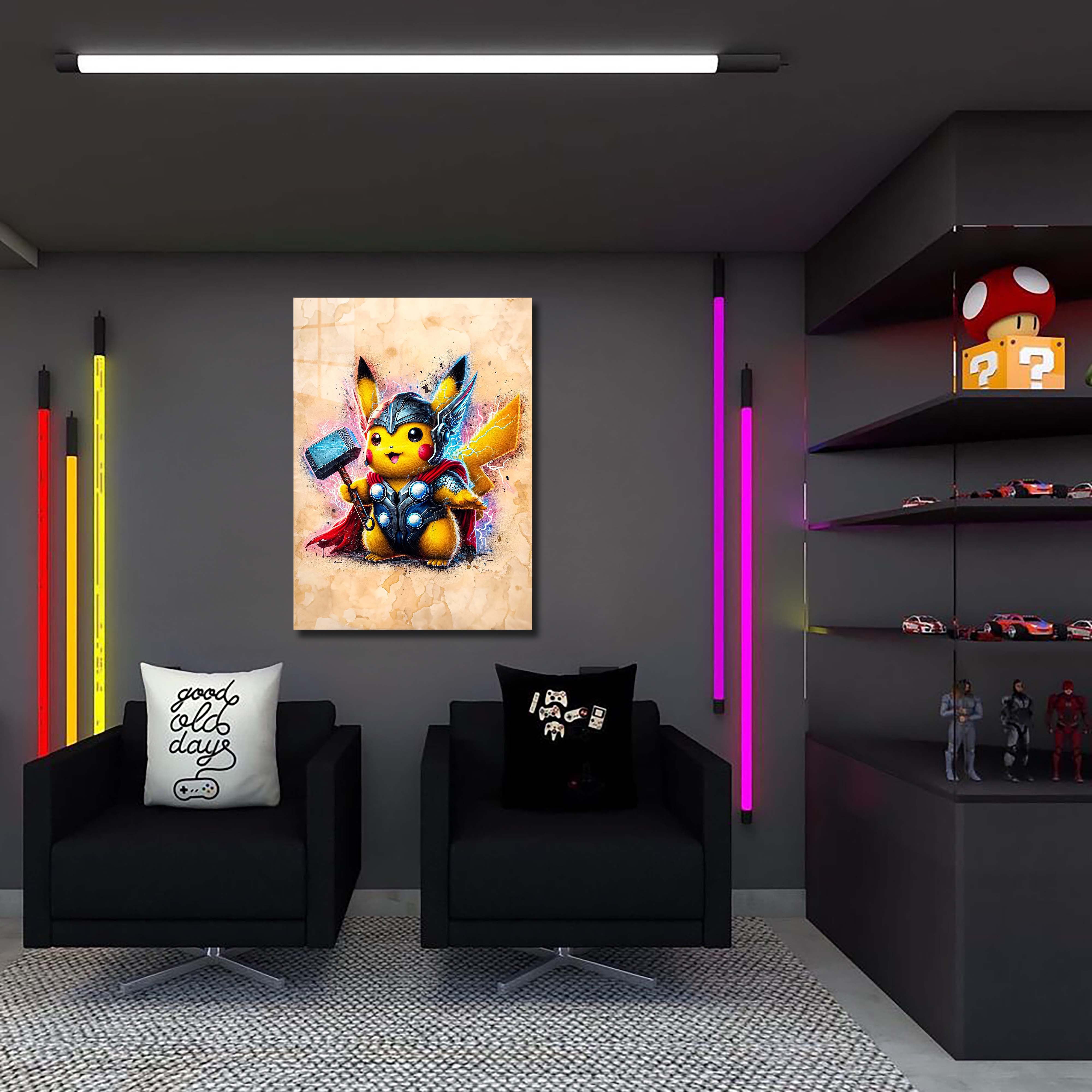 Pikachu x Thor