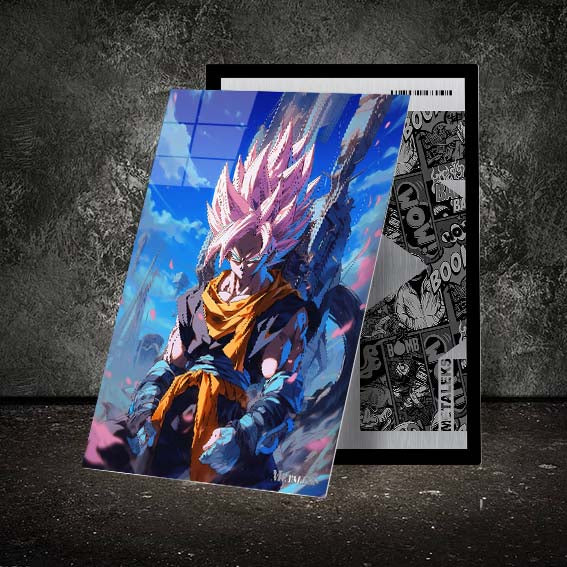 Pink Goku Super Saiyan 2 _ Dragon Ball