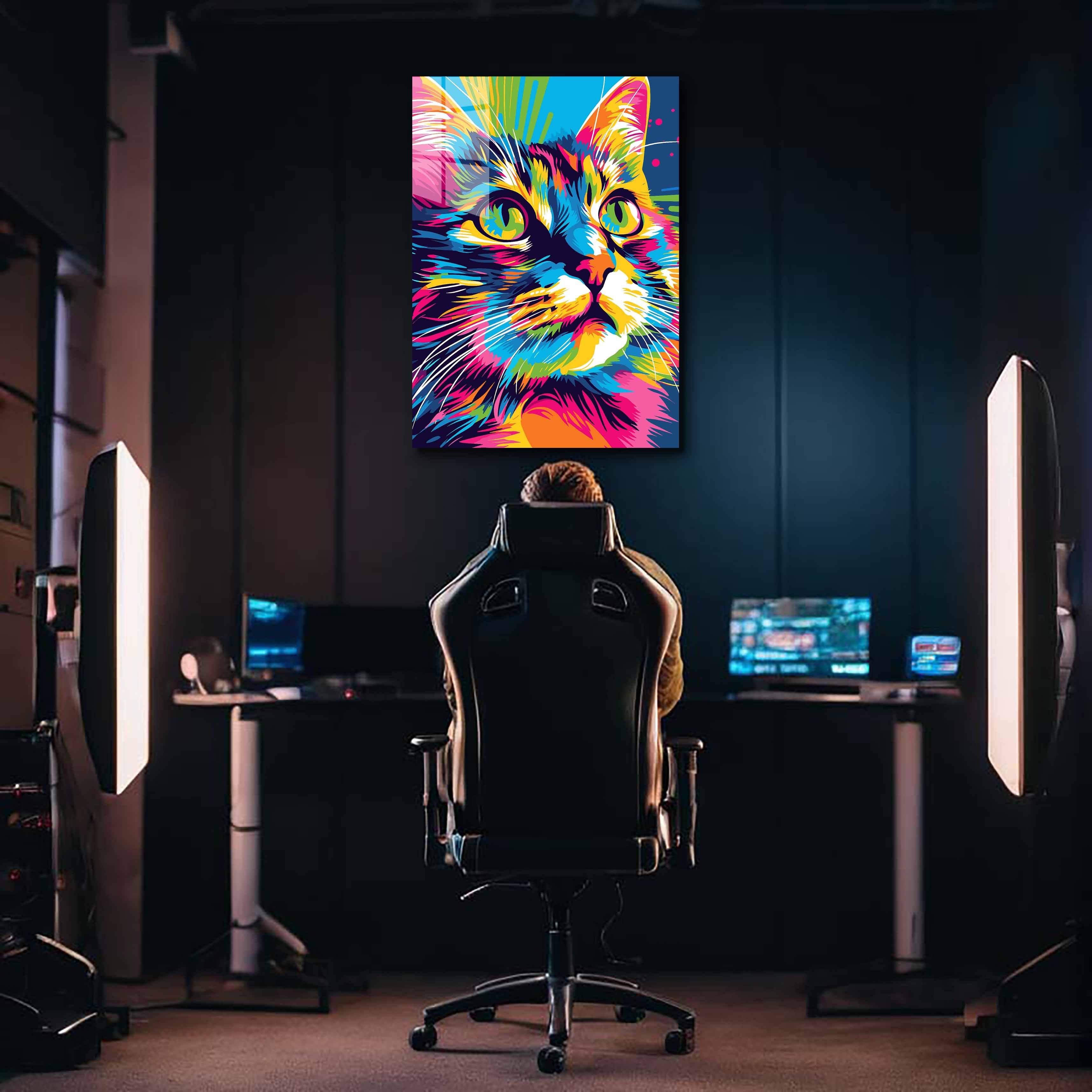 Popart Cat