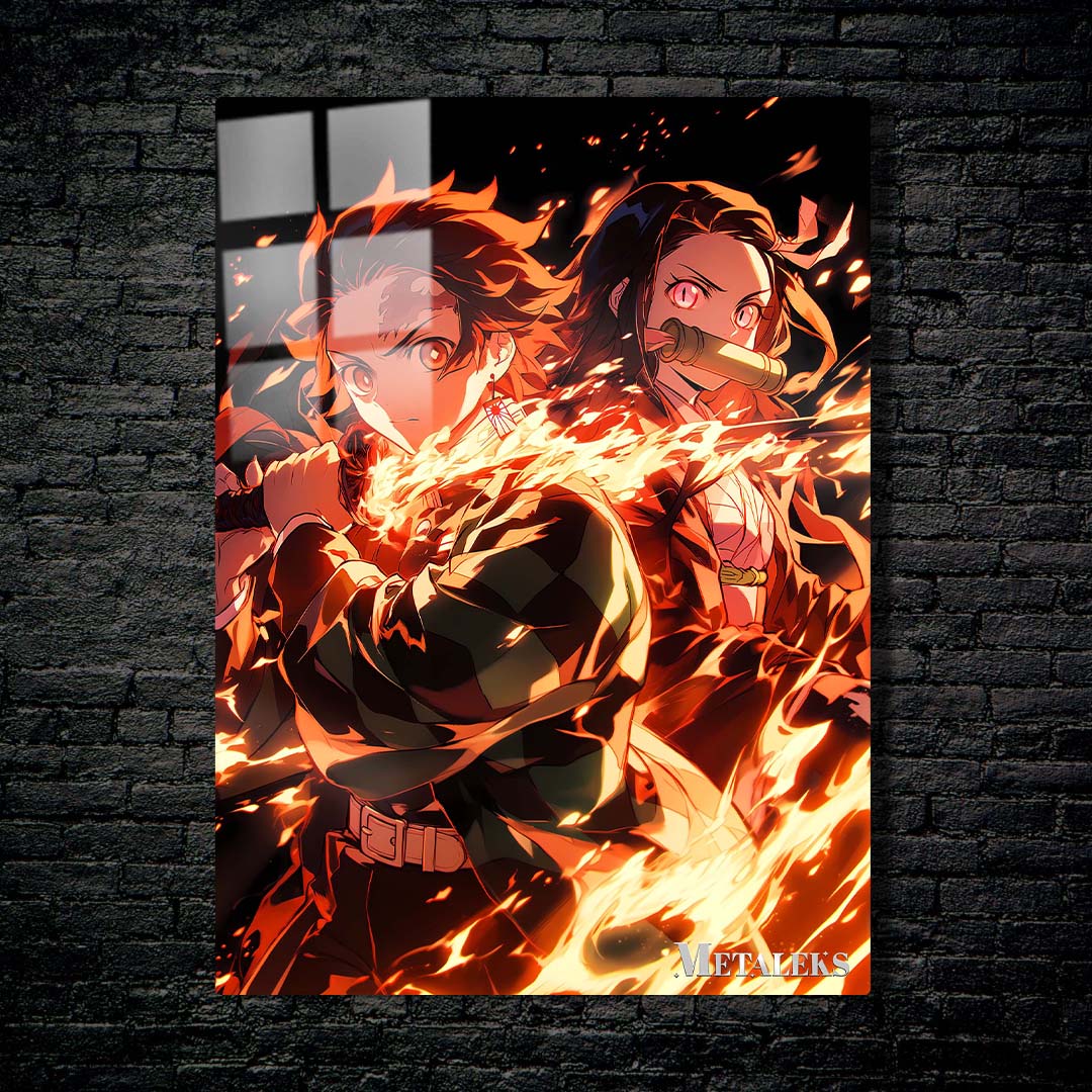 S0077 Tanjiro Kamado And Nezuko Kamado