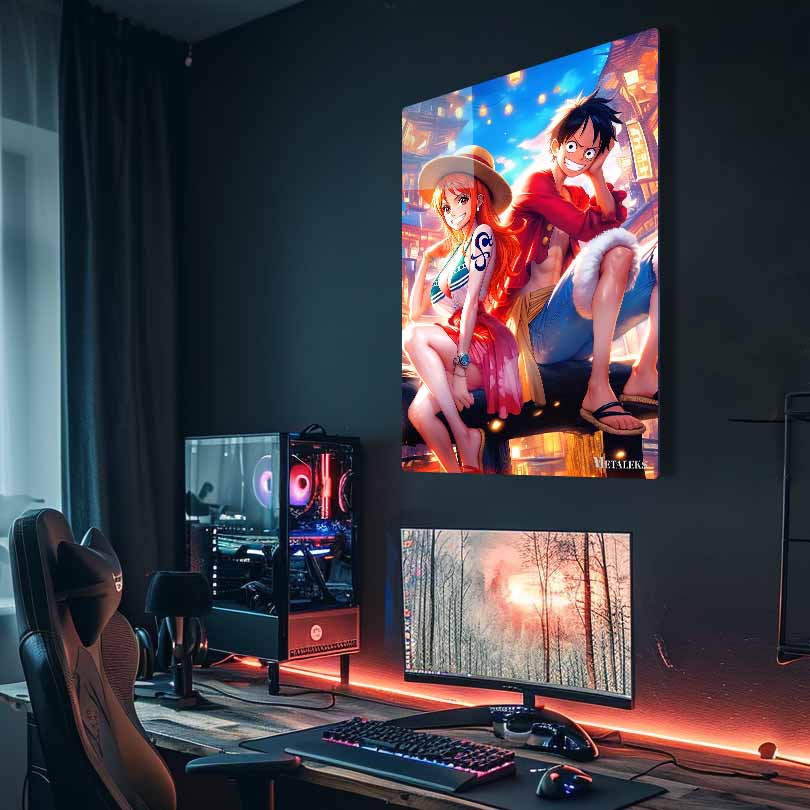 S017 One Piece - Luffy And Nami