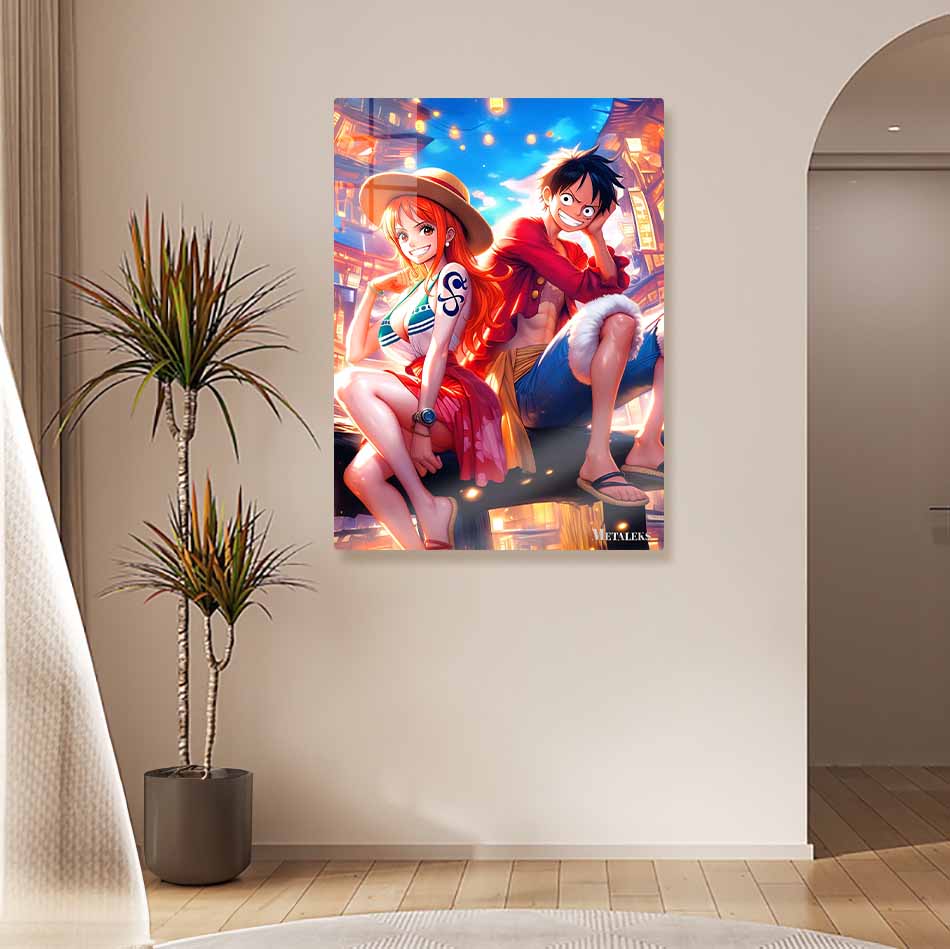 S017 One Piece - Luffy And Nami