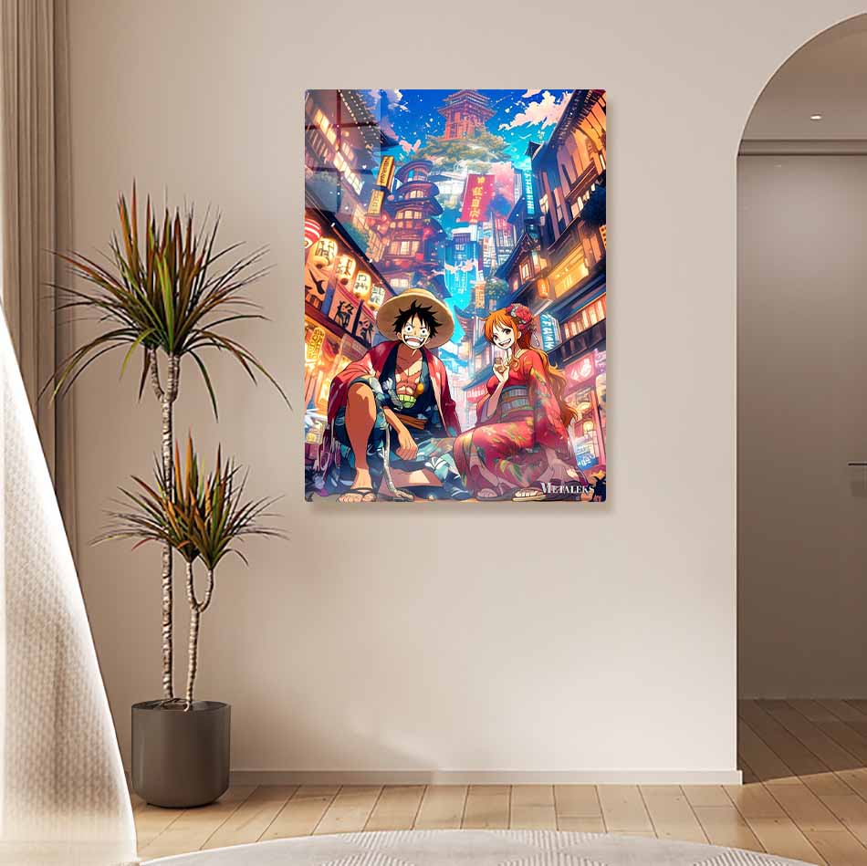 S030 Luffy And Nami One Piece