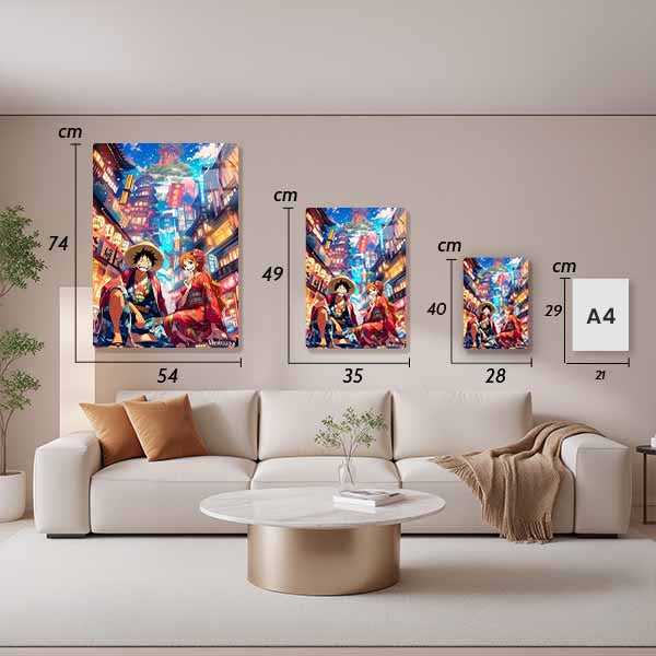 S030 Luffy And Nami One Piece